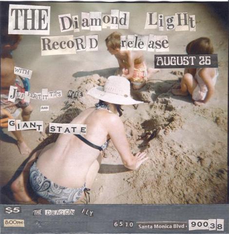 The Diamond Light CD Release Flyer